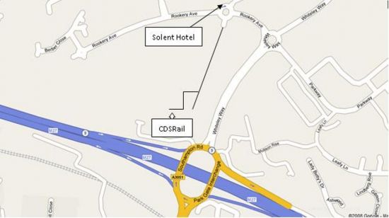 CDSRail Map